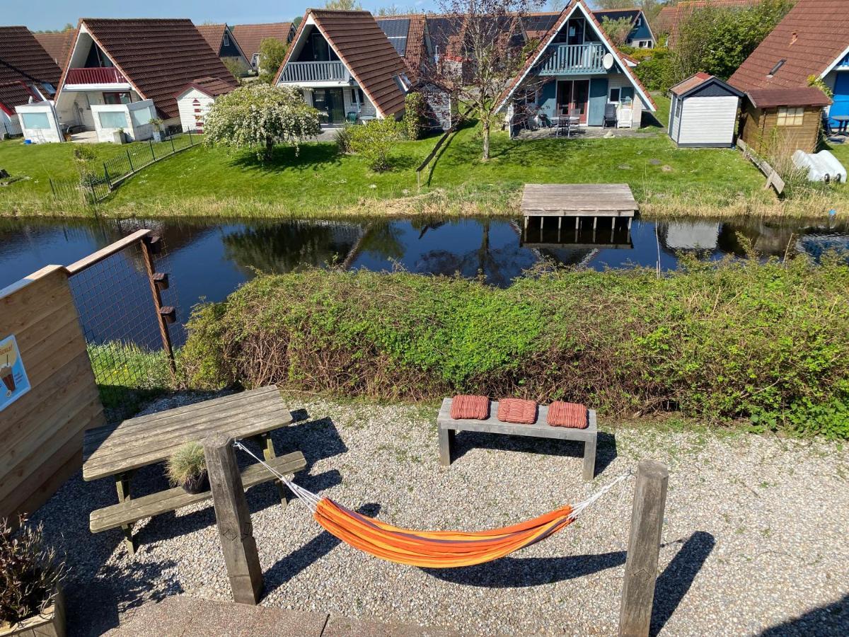 De Lauwersmeer Vogel Mit Eingezaeuntem Garten Anjum エクステリア 写真